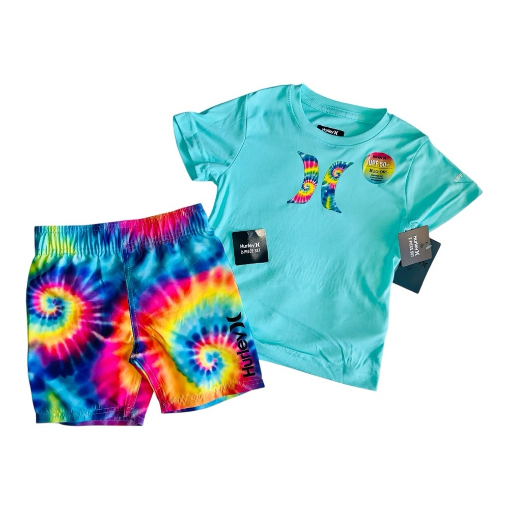 NWT Hurley Toddler Swim Set